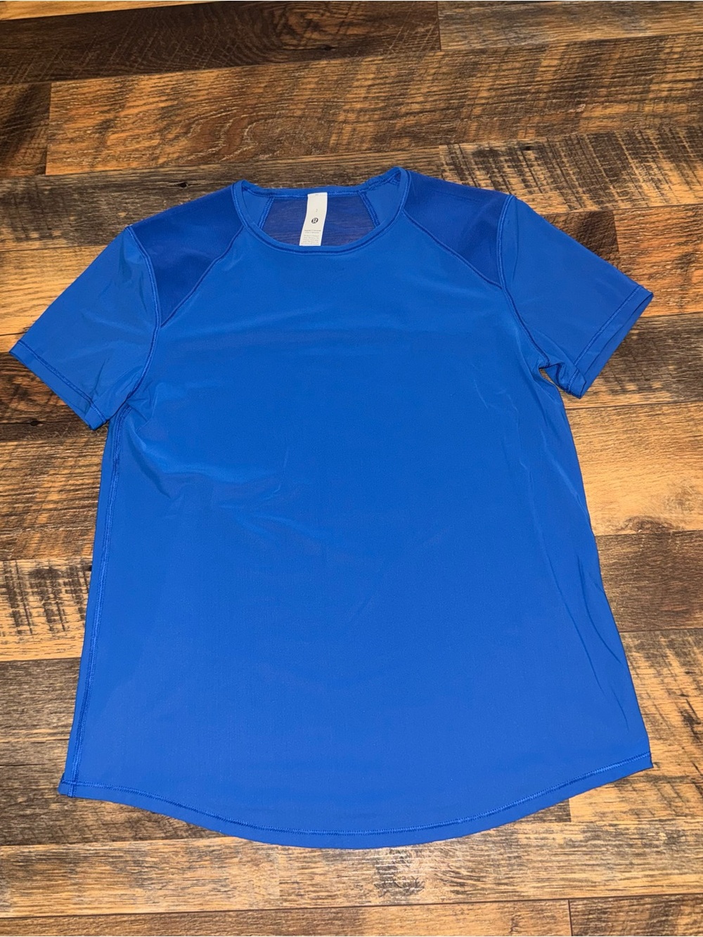 lululemon athletica Women's Royal Blue Short-Sleeve Performance Tee NWOT